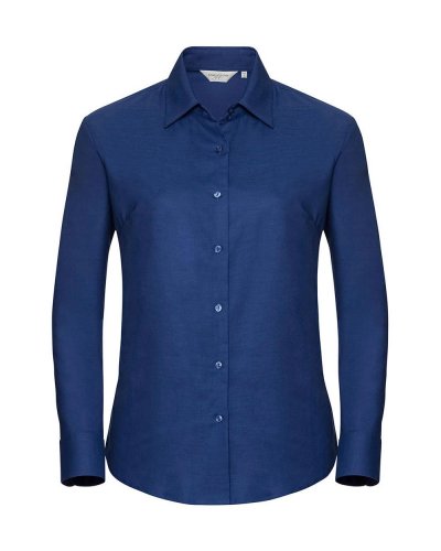Camicia donna Oxford maniche lunghe Bright Royal
