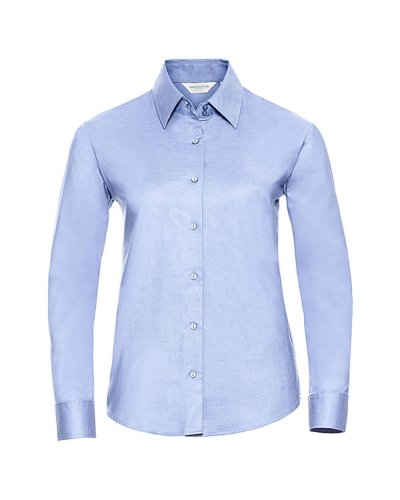Camicia donna Oxford maniche lunghe Oxford Blue