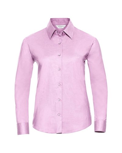 Camicia donna Oxford maniche lunghe Classic Pink
