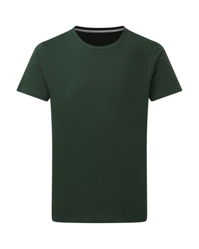 T-shirt Signature Senza Etichetta Bottle Green