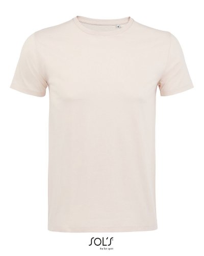 T-shirt uomo in cotone biologico Milo Men Rosa Pastello