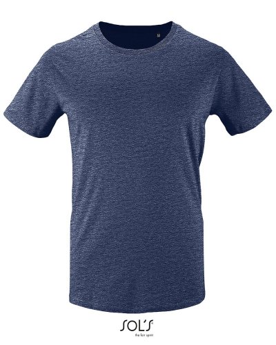 T-shirt uomo in cotone biologico Milo Men Denim Melange