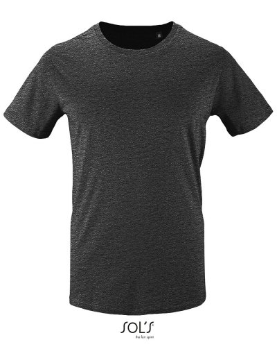 T-shirt uomo in cotone biologico Milo Men Verde Bottiglia