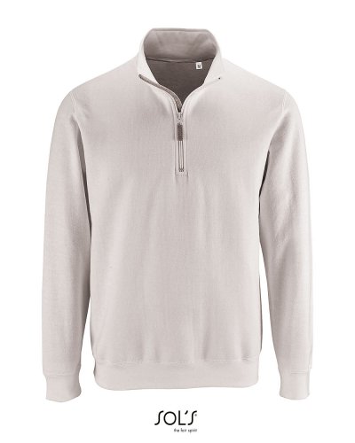Felpa uomo mezza zip Stan Bianco