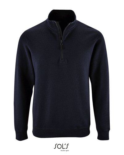 Felpa uomo mezza zip Stan Blu Oltremare