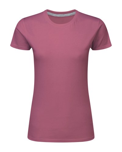 T-shirt donna Perfect Print Tagless Cassis