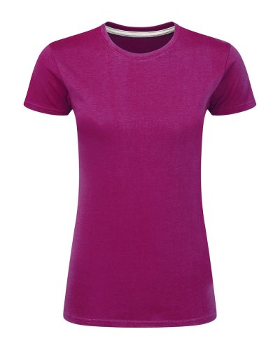 T-shirt donna Perfect Print Tagless Dark Pink