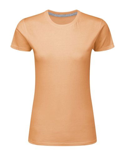 T-shirt donna Perfect Print Tagless Cantaloupe