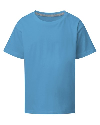 T-shirt bambino Perfect Print Tagless Turquoise