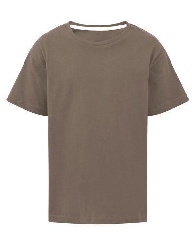 T-shirt bambino Perfect Print Tagless Deep Taupe