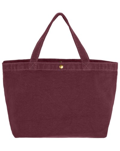 Small Canvas Shopper Tawny Port