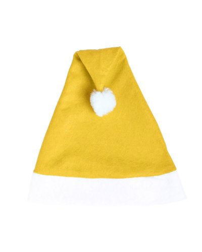Cappello Papa Noel Giallo