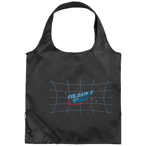 Bungalow Tote pieghevole in poliestere, shopper leggera 40x38,5 cm