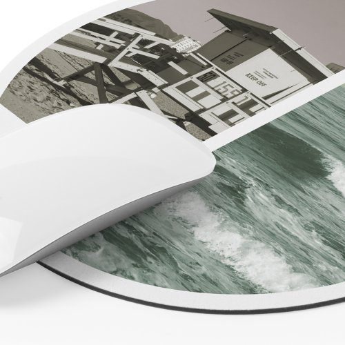 Tappetino Mouse Roland tondo, poliestere colorato antiscivolo