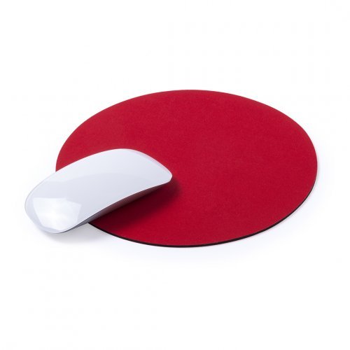 Tappetino Mouse Roland tondo, poliestere colorato antiscivolo