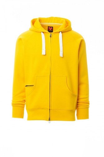 Felpa Dallas con zip e cappuccio