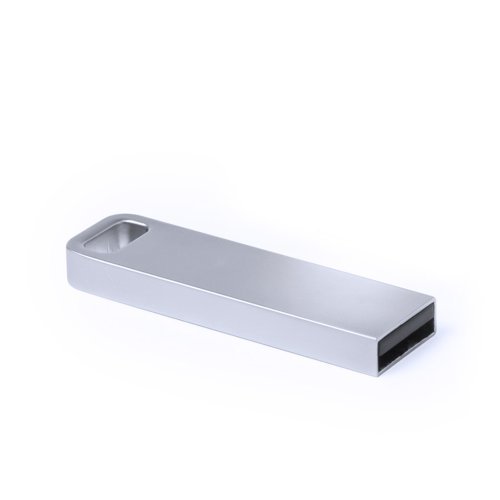 Chiavetta USB Ditop 16GB Metallo Opaco, Design Minimalista Argento