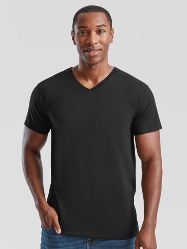 T-shirt Uomo con Scollo a V Classic Fit 130g