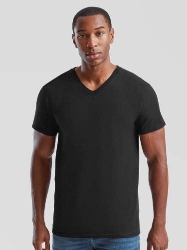 T-shirt Uomo con Scollo a V Classic Fit 130g