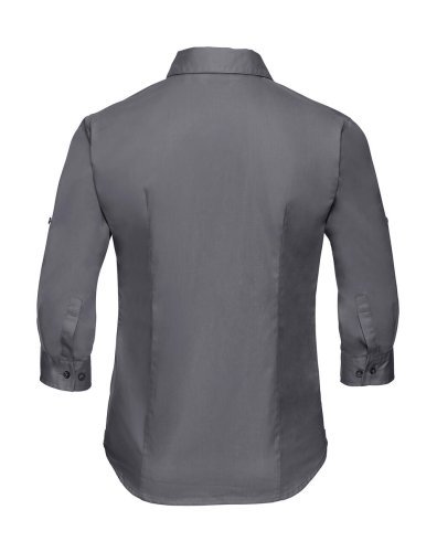 Camisa de Mujer de Algodón Twill 3/4 Modern Fit 130g/m²
