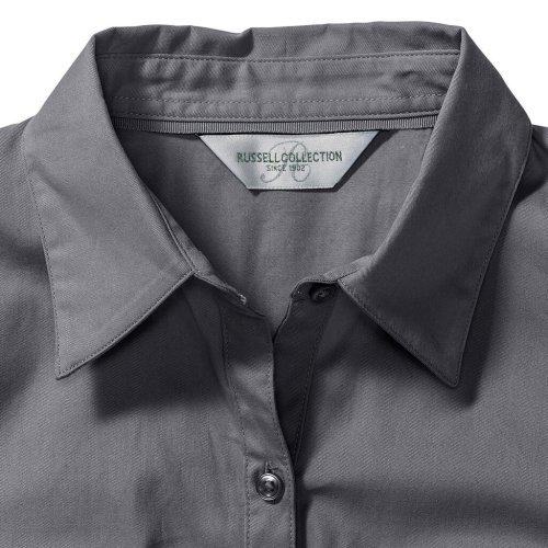 Camisa de Mujer de Algodón Twill 3/4 Modern Fit 130g/m²