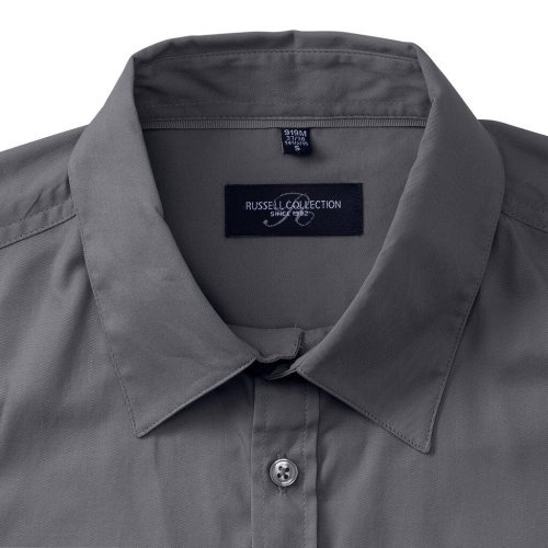 Camisa manga doblada con bolsillos hombre