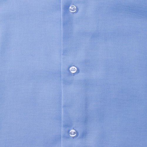 Chemise Oxford homme Tailored Fit blanche, col rigide, Malfini