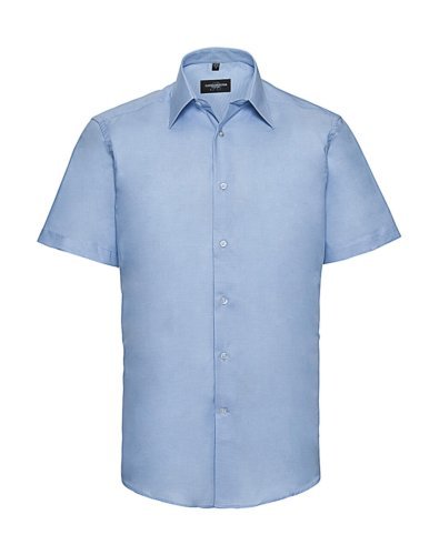 Camisa oxford manga corta hombre