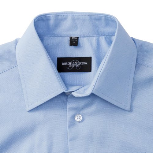 Camisa oxford manga corta hombre