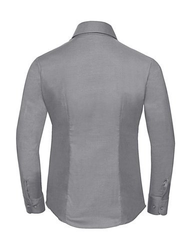 Camicia Oxford Donna Manica Lunga Classic Fit 130g