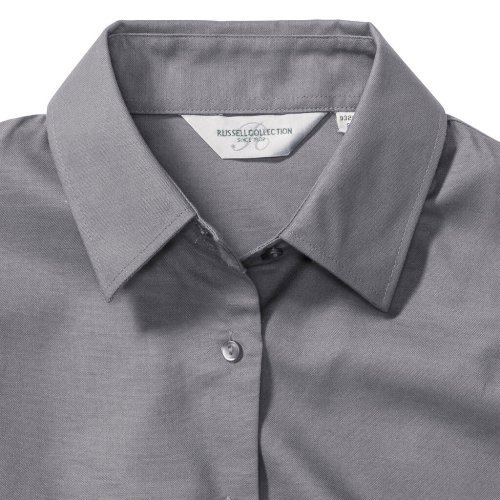 Camicia Oxford Donna Manica Lunga Classic Fit 130g