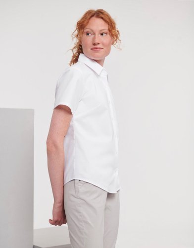 Camicia donna Oxford maniche corte