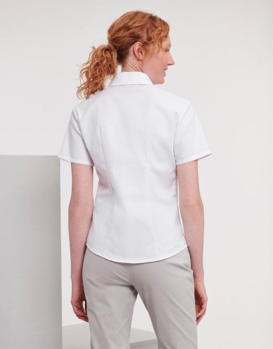Camicia donna Oxford maniche corte