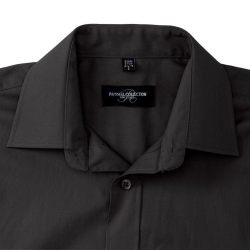Camicia classica uomo cotone Popeline maniche lunghe