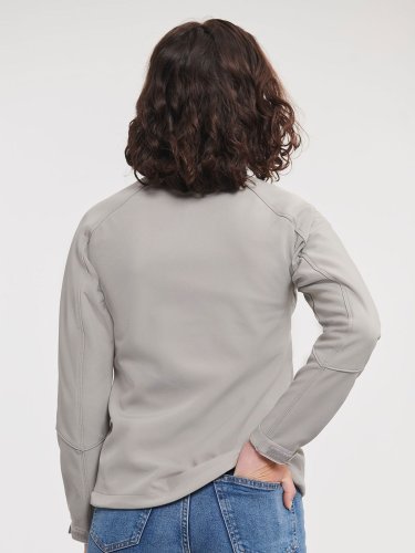 Softshell donna Bionic nera, antivento, traspirante, eco 320g/m²