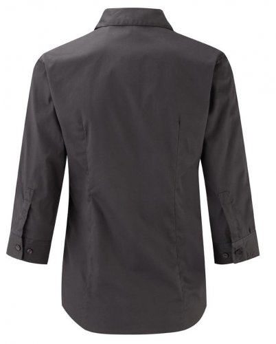 Camicia donna maniche 3/4 con risvolto