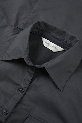 Camicia donna maniche 3/4 con risvolto
