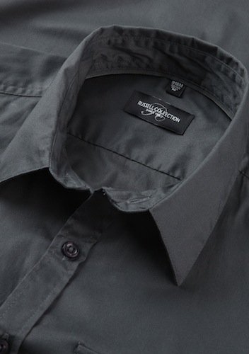 Camicia uomo maniche lunghe con risvolto