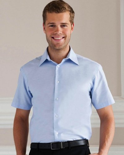 Camicia uomo Oxford maniche corte