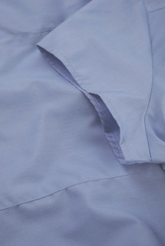 Camicia donna popeline maniche corte ad aletta
