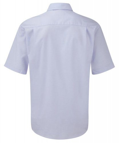 Camicia uomo Oxford base arrotondata maniche corte