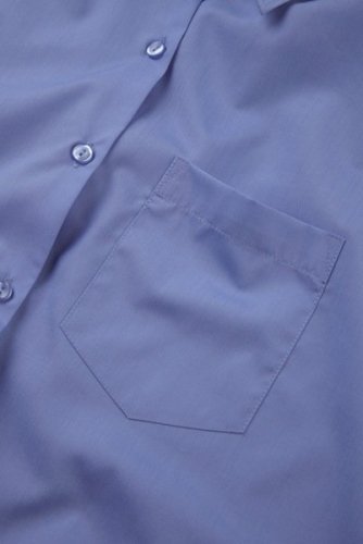 Camicia donna popeline maniche lunghe con taschino