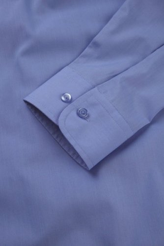 Camicia donna popeline maniche lunghe con taschino