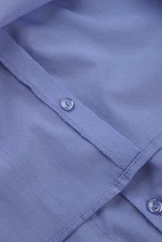 Camicia donna popeline maniche lunghe con taschino
