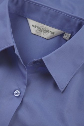 Camicia donna popeline maniche lunghe con taschino