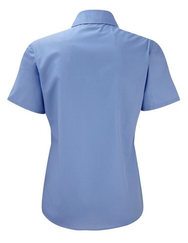 Camicia donna popeline maniche corte