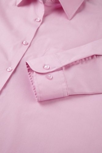 Camicia popeline puro cotone colletto classico maniche lunghe