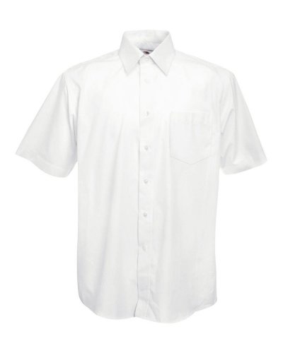 Camicia uomo in popeline maniche corte