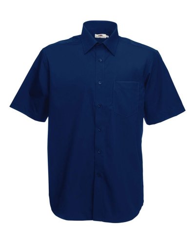Camicia uomo in popeline maniche corte