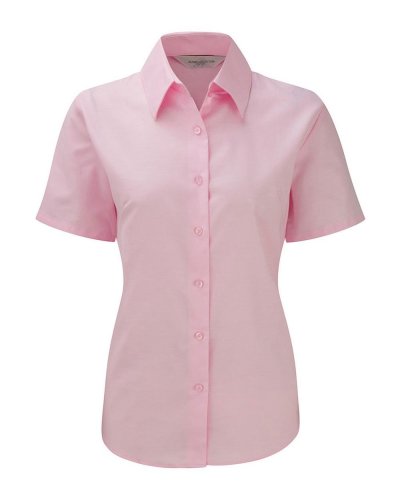 Camicia donna Oxford maniche corte